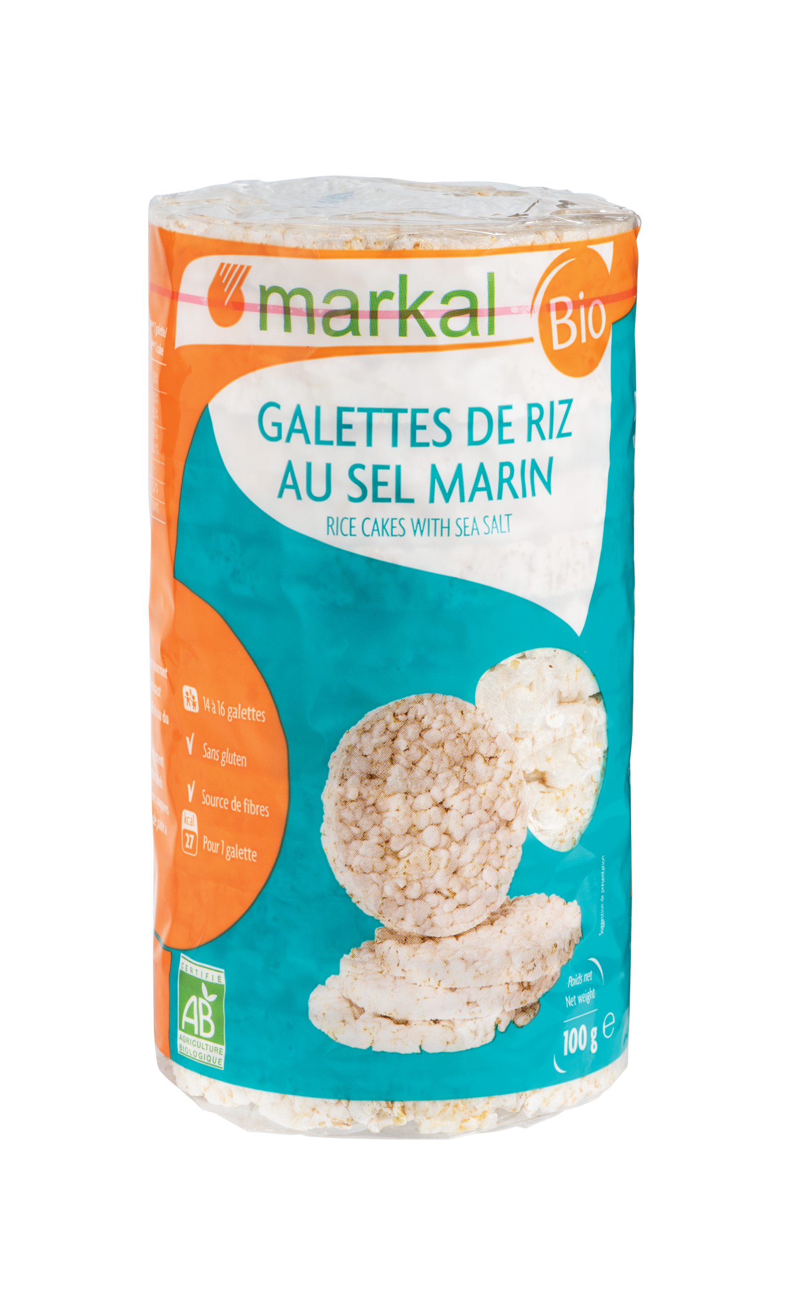 Galettes de riz au sel marin
