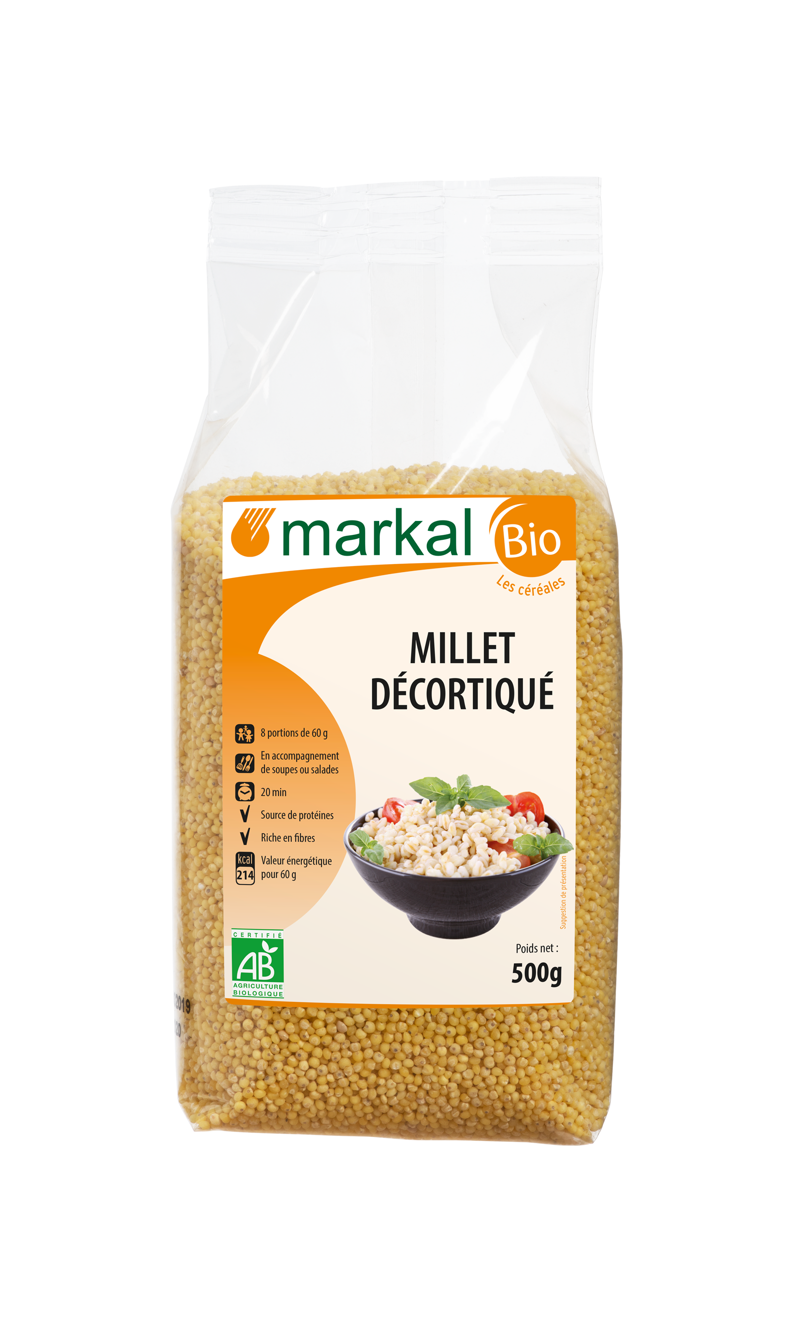 Millet décortiqué