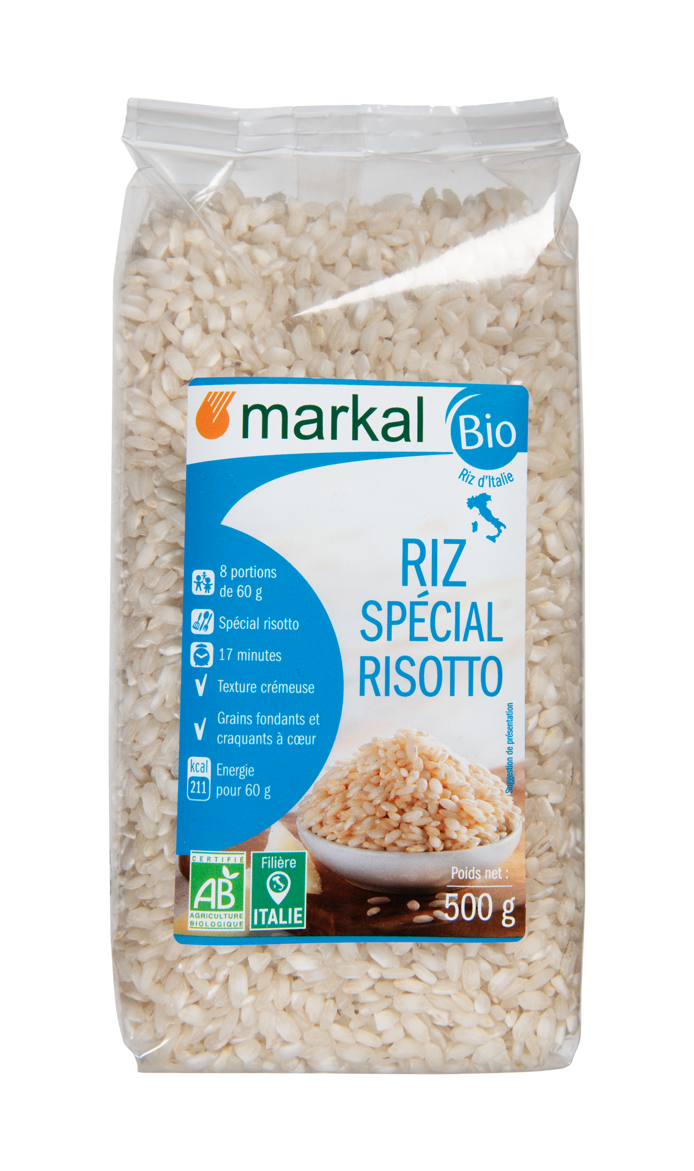 Riz long blanc spécial risotto