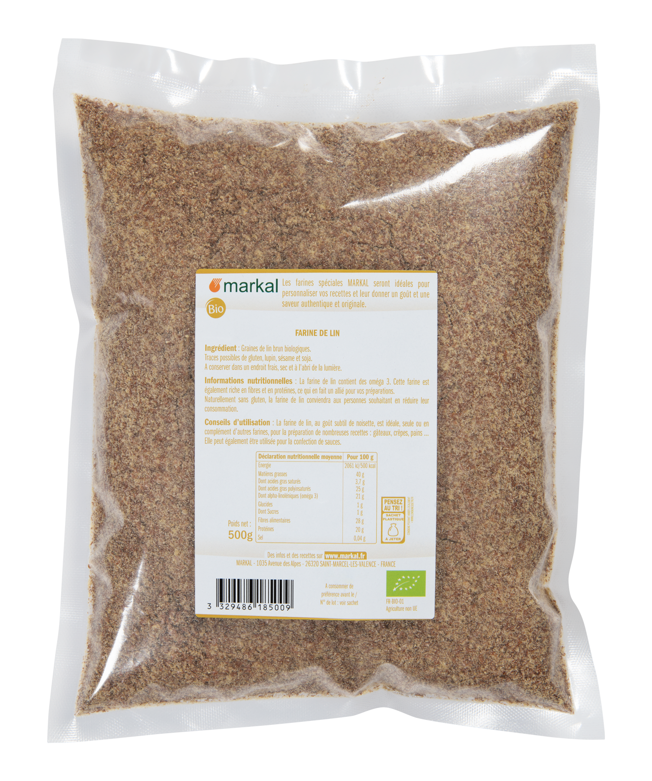 Flax flour