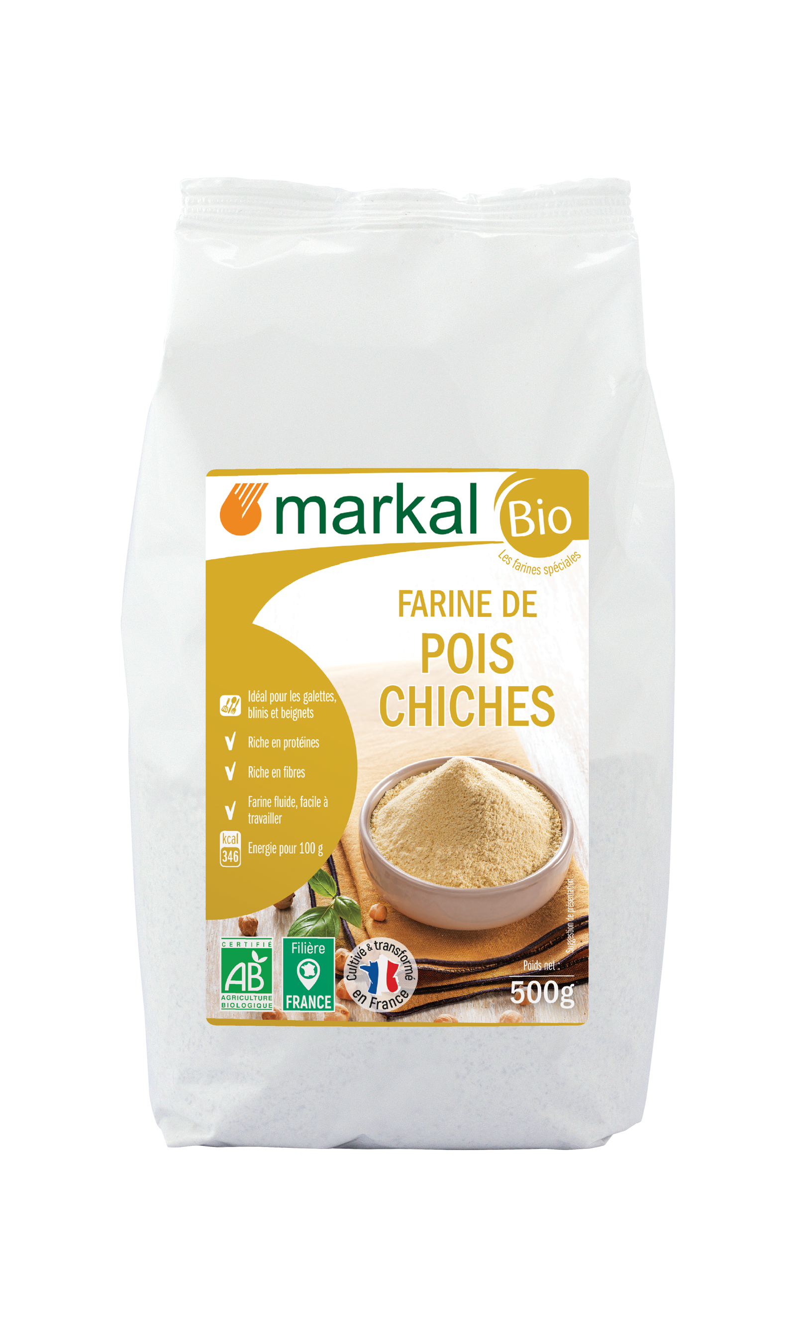 Farine de pois chiches
