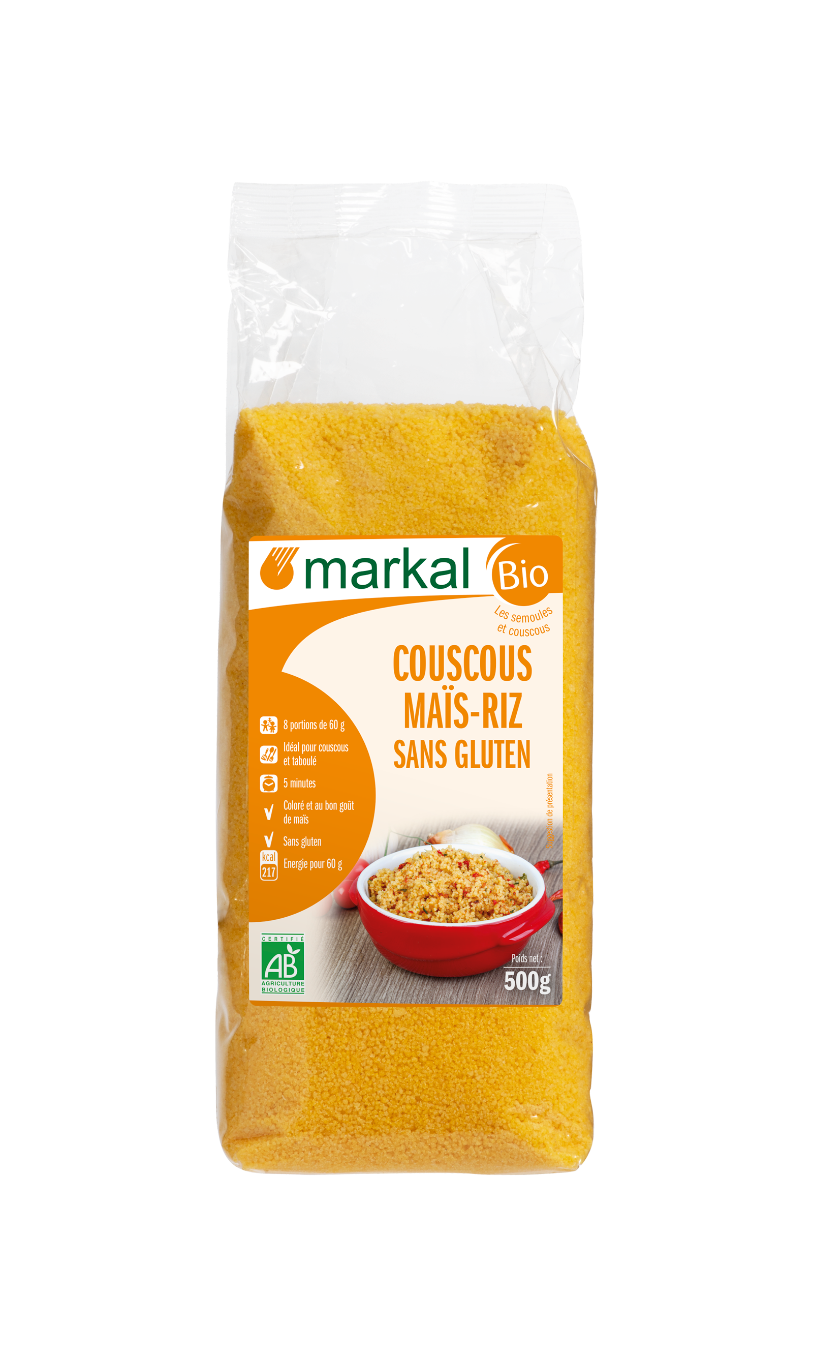 Couscous maïs - riz - sans gluten