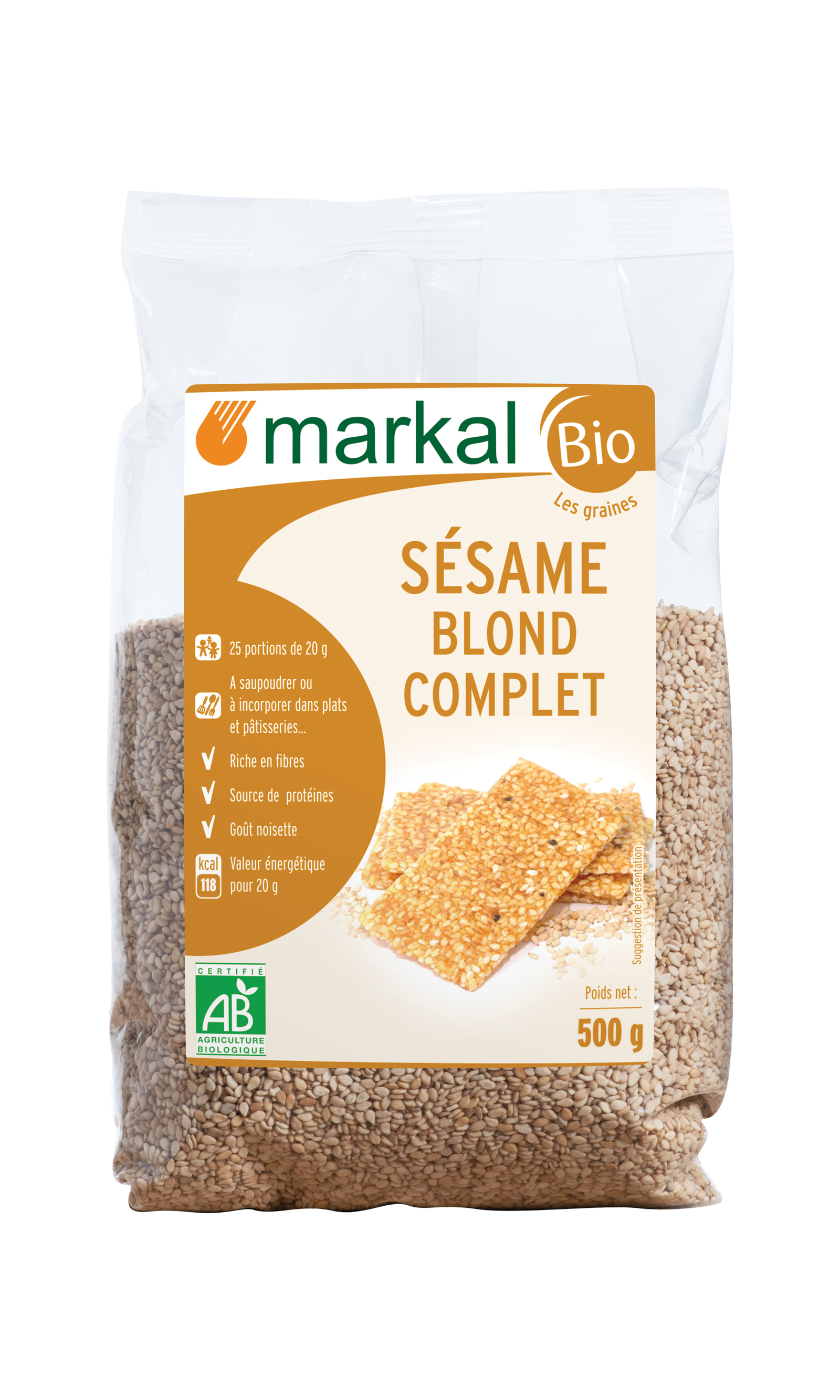 Sésame blond complet