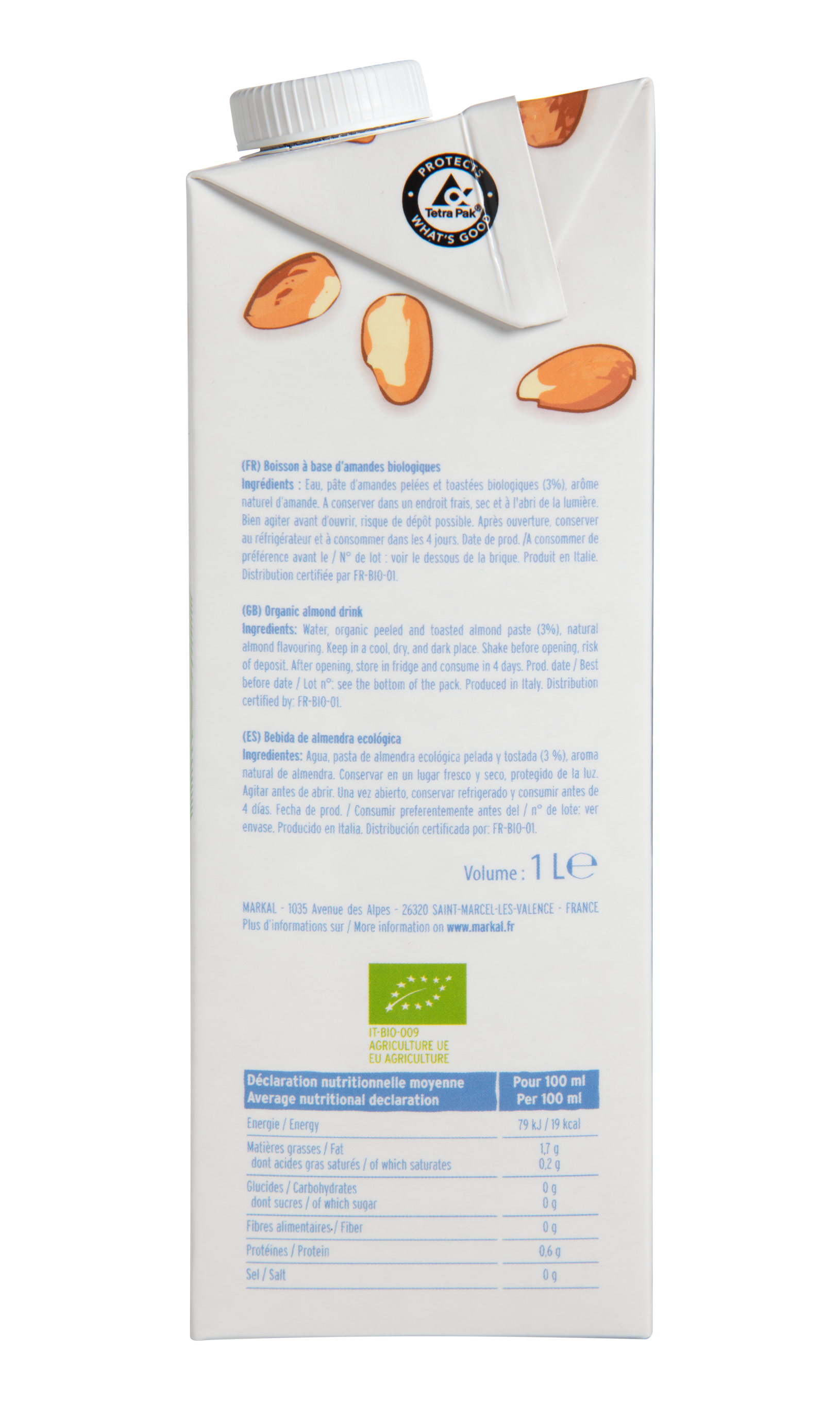 Almond drink - plain 