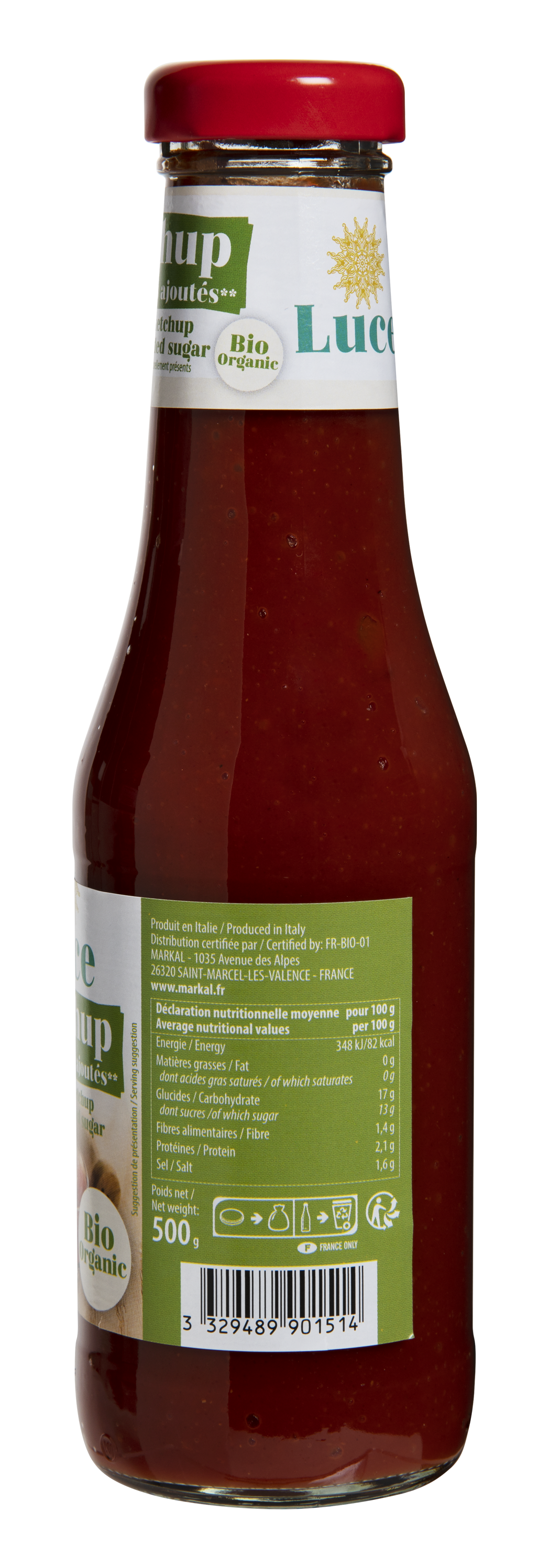 Ketchup with no added sugar**