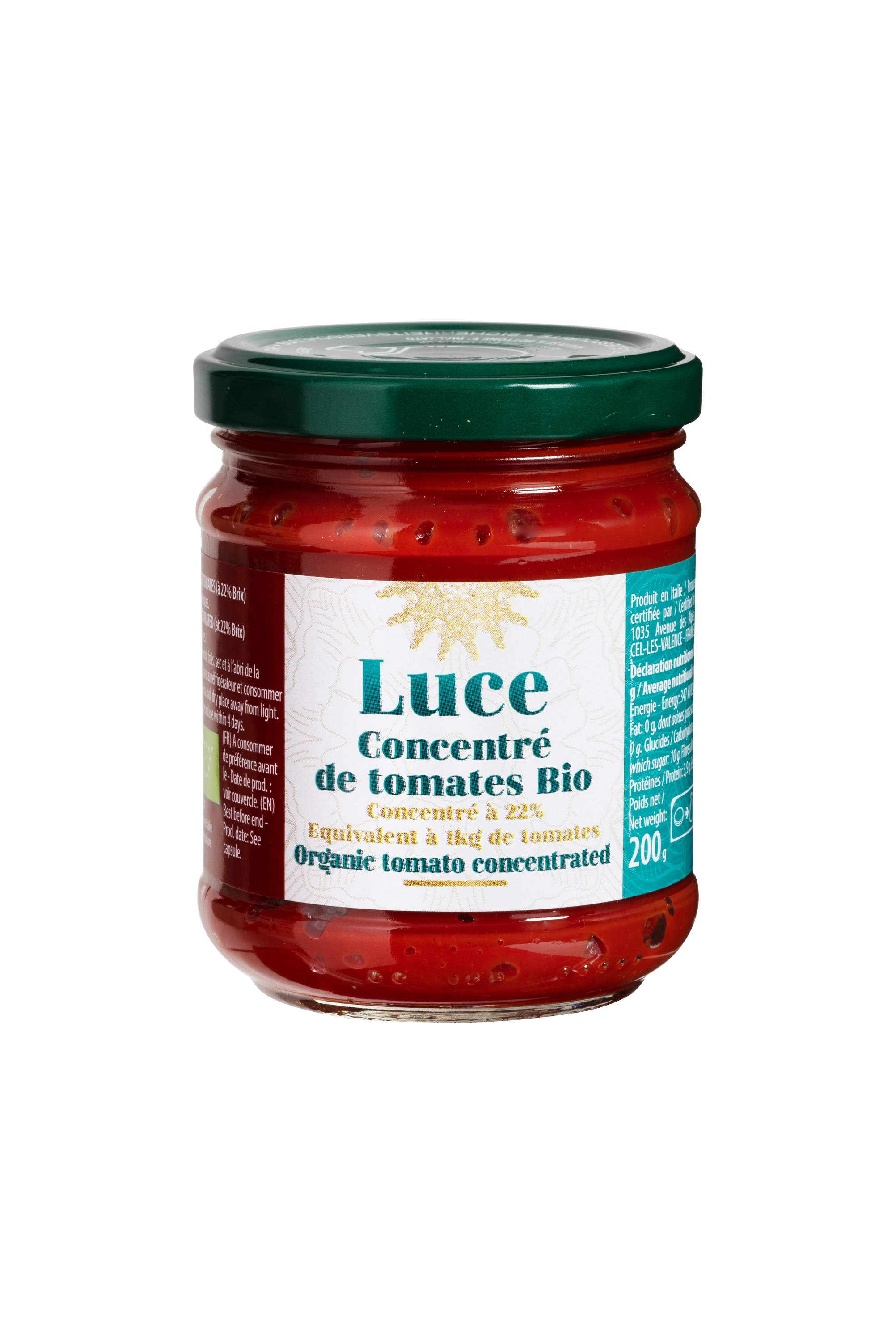 Concentré de tomate 22%