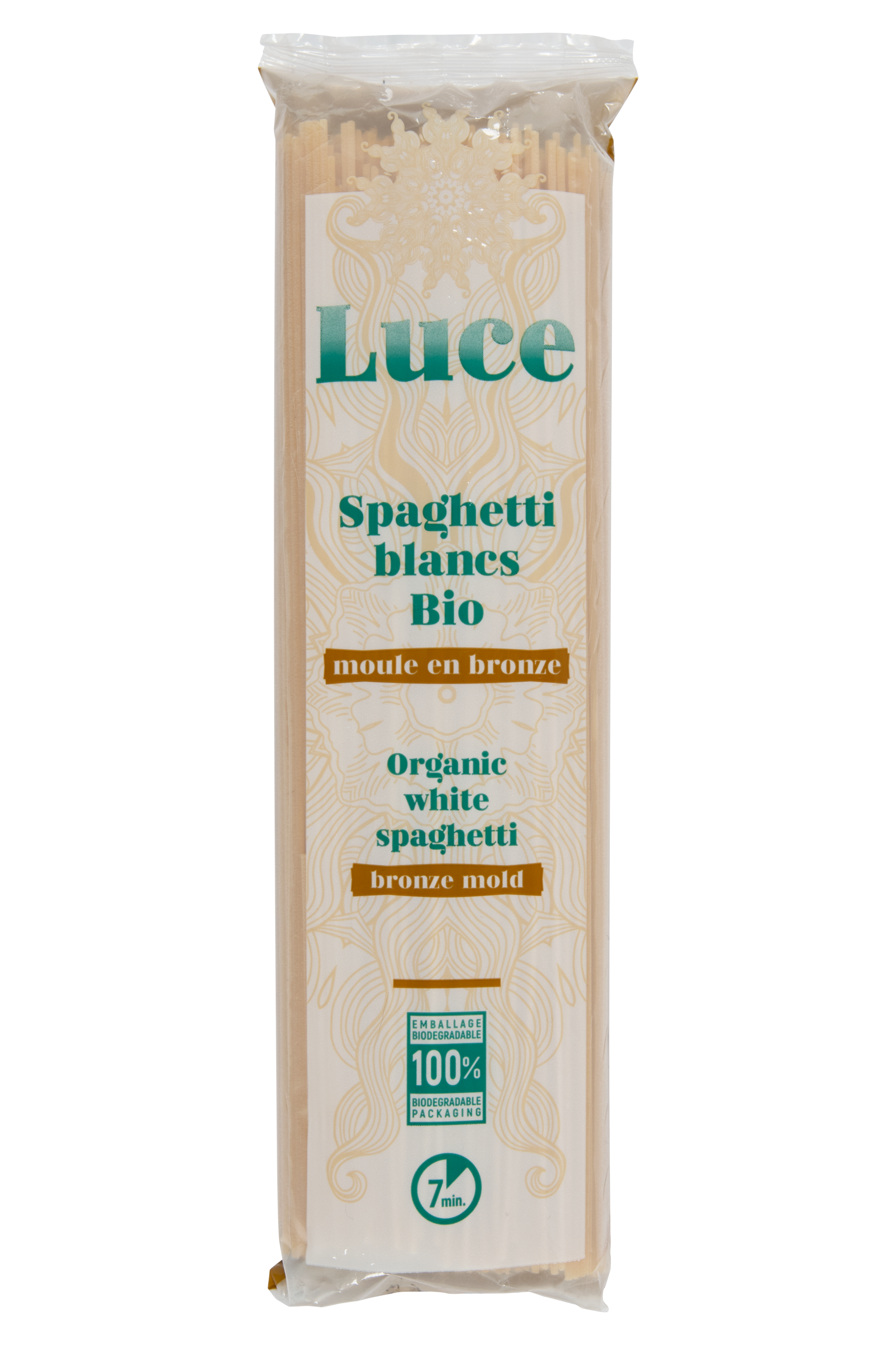 White spaghetti - bronze mold