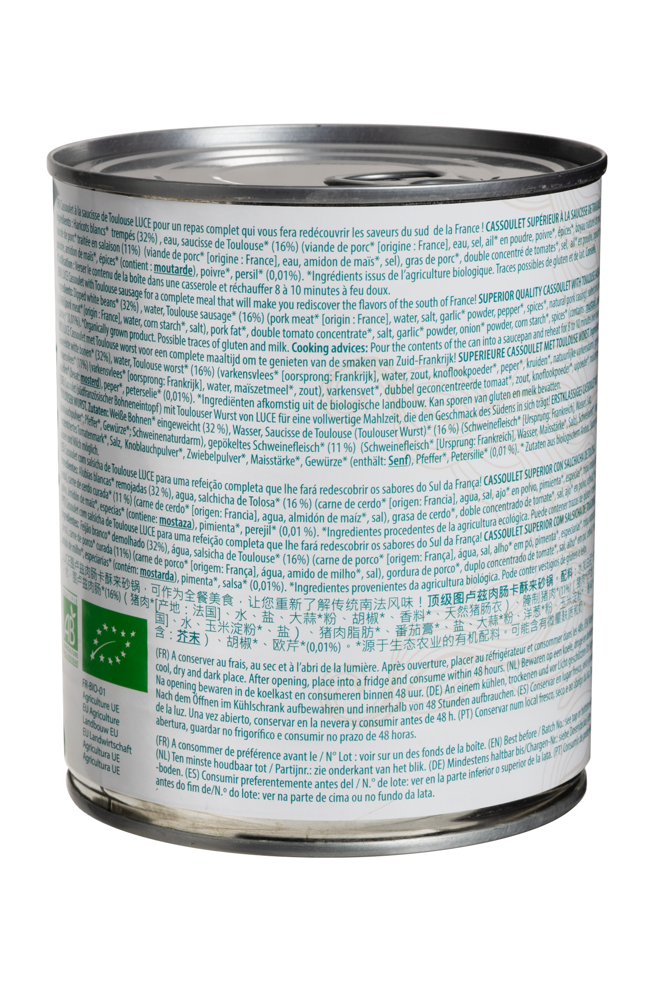 Superior quality cassoulet